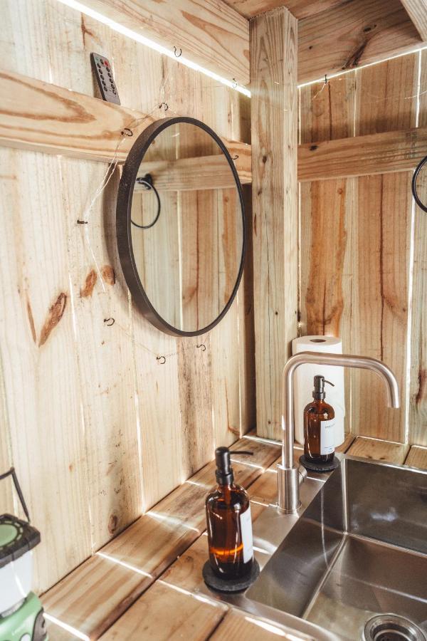 Blue Brambler Glamping A-Frame Apartment Rockbridge Exterior photo